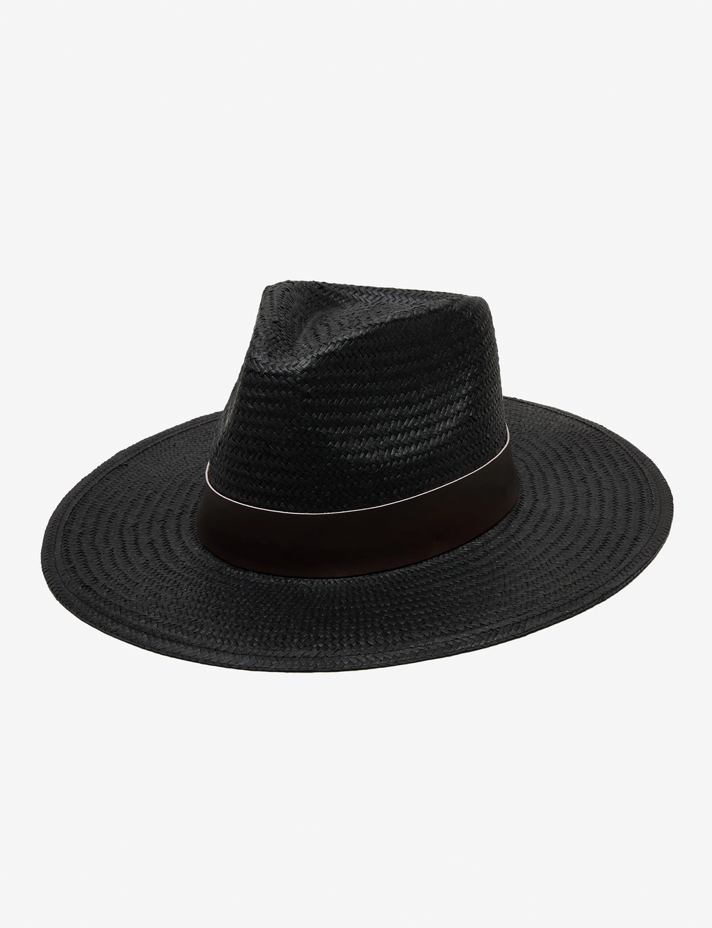 Slater Fedora Hat, Black