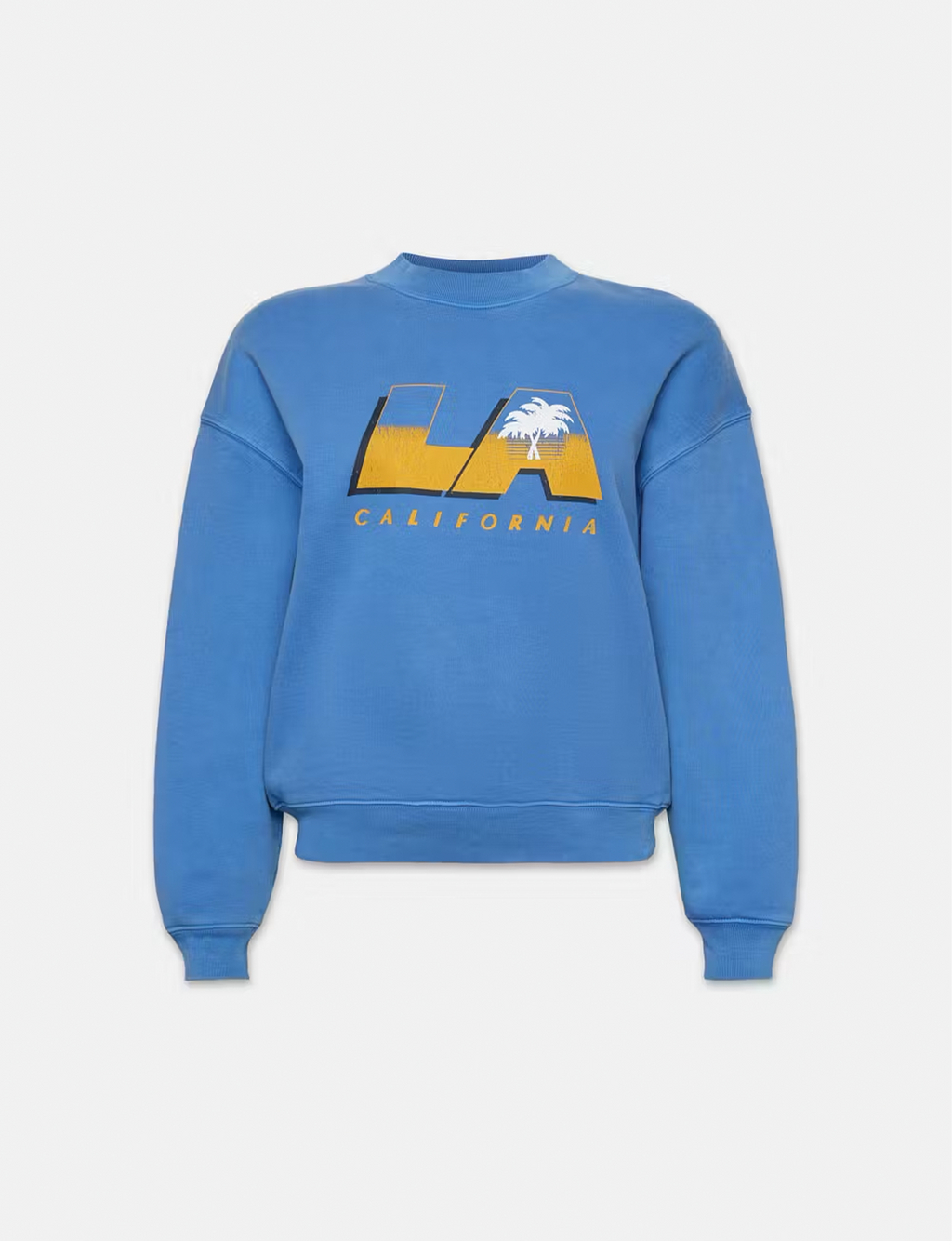 Vintage LA Sweatshirt, Washed Bright Blue