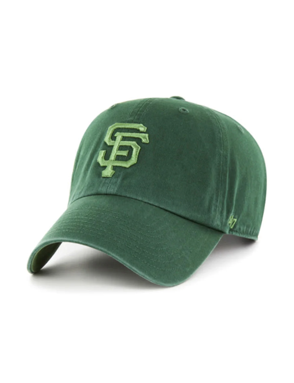 SF Giants Basic Ball Cap, Dark Green