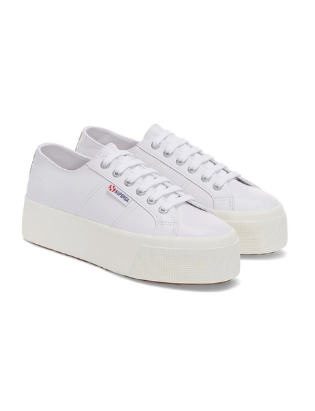 White platform sneakers sales superga