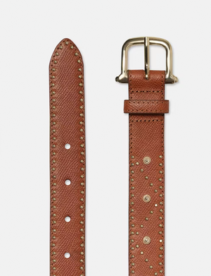 Embellished Belt, Tan