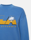 Vintage LA Sweatshirt, Washed Bright Blue
