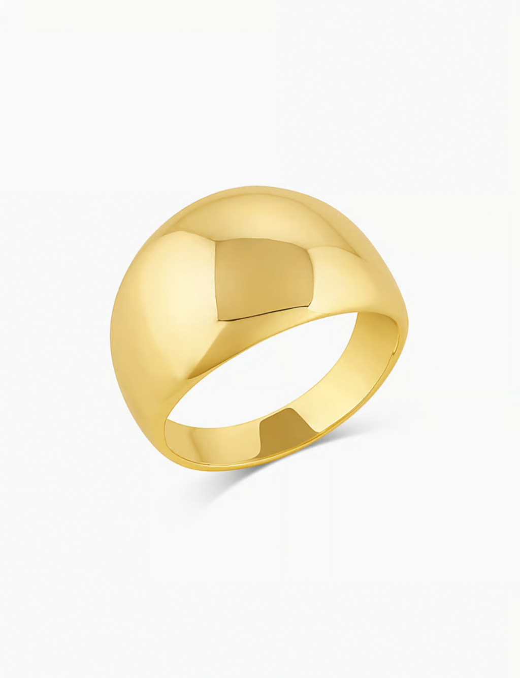 Lou Helium Ring, Gold Plated