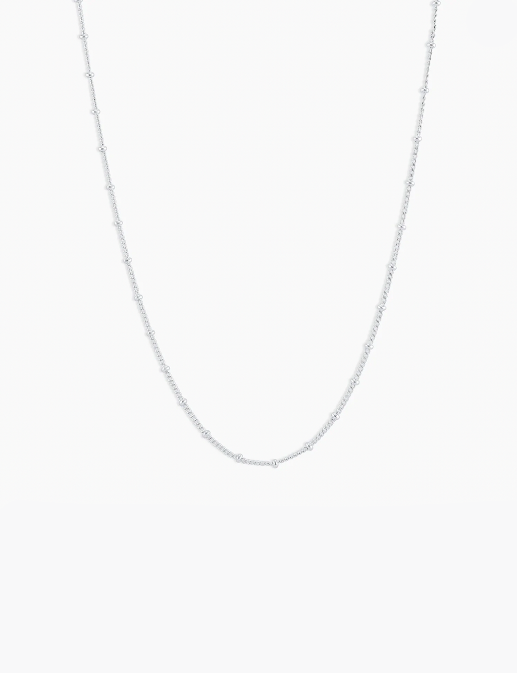 Bali Necklace, Silver