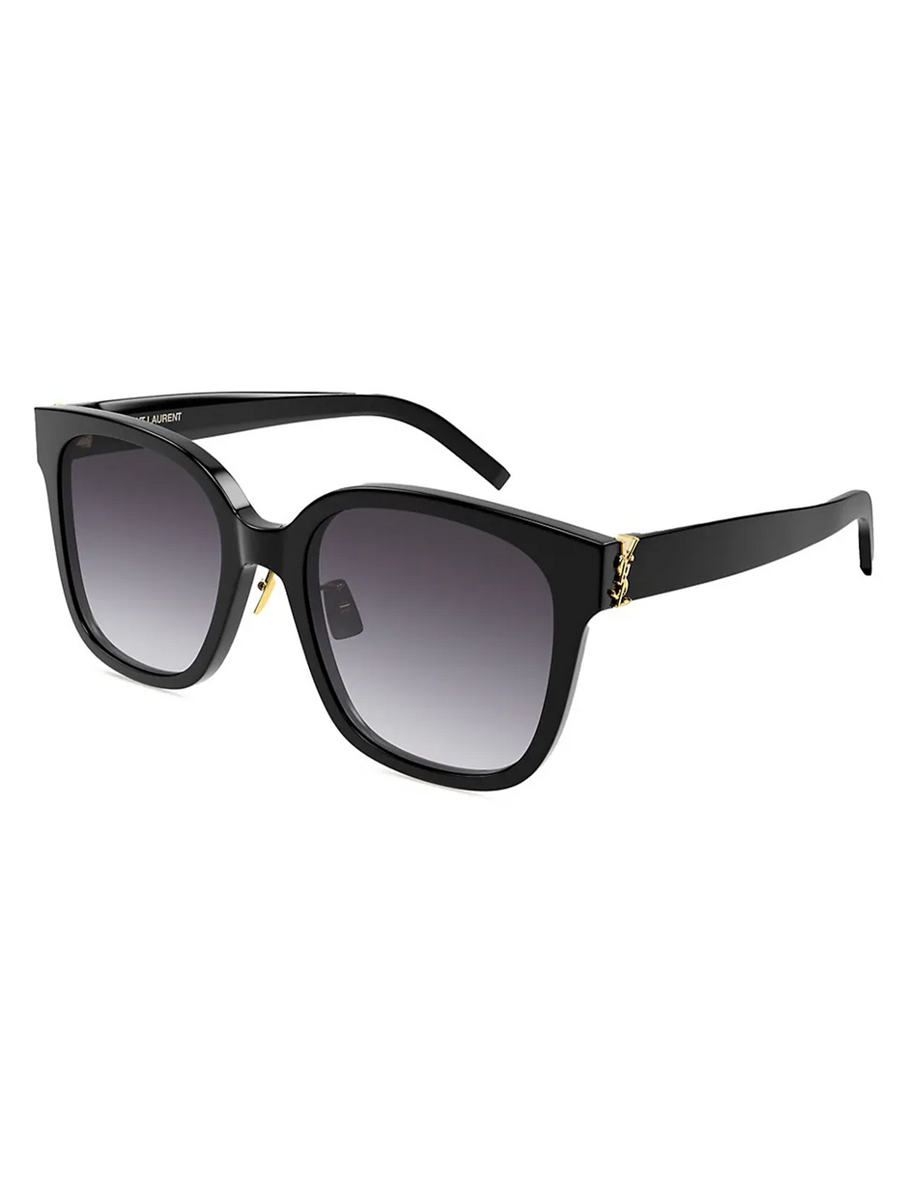 SLM105F-002 Sunglasses, Black/Grey – Punch Clothing display picture 2
