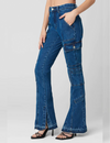 Boot Cut Cargo Pant With Slit, Going Places