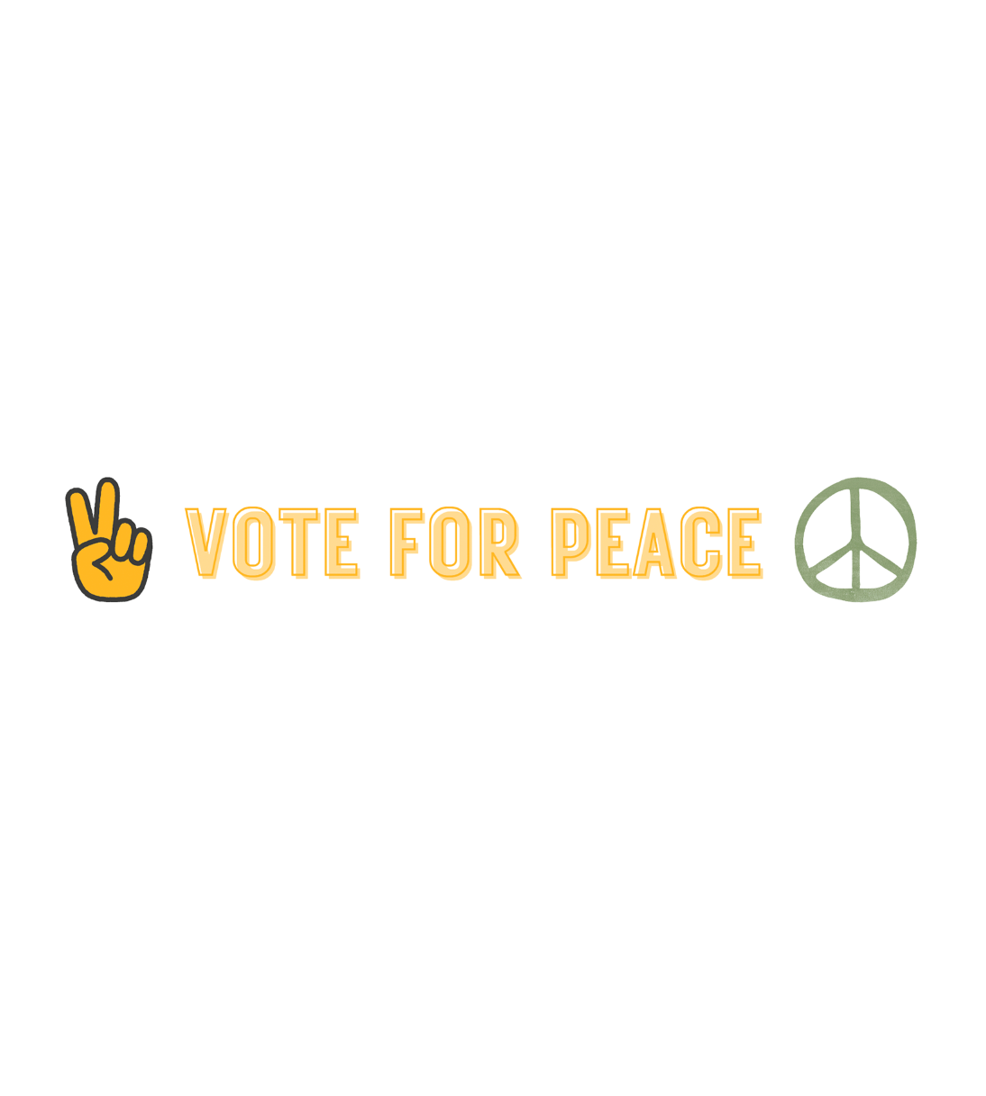 ✌🏻🕊️☮️ VOTE FOR PEACE ✌🏻🕊️☮️