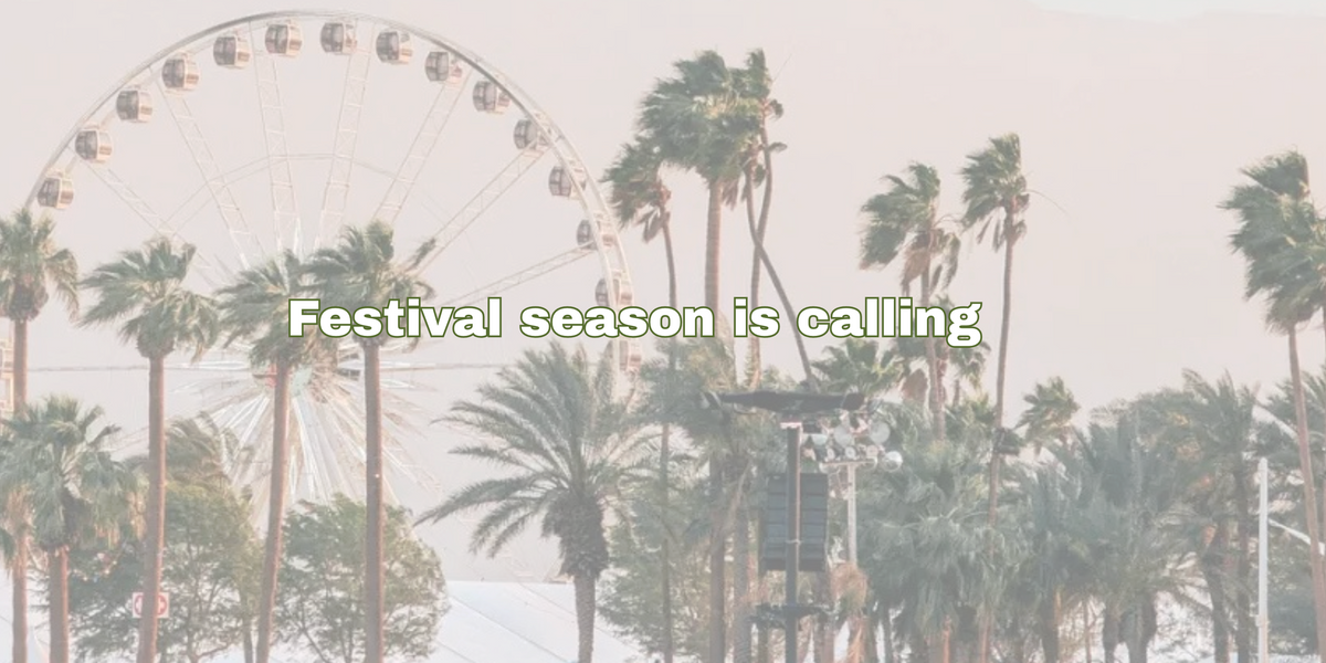 Festival Season Is Calling
