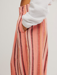 Days End Solar Linen Stripe Pant,