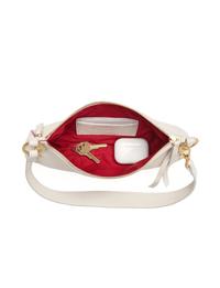 Kyle Small Handbag, Calla Lily/White