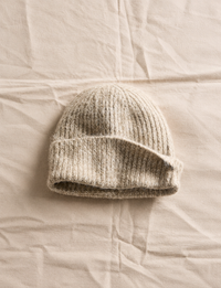 Frostline Beanie, Ivory