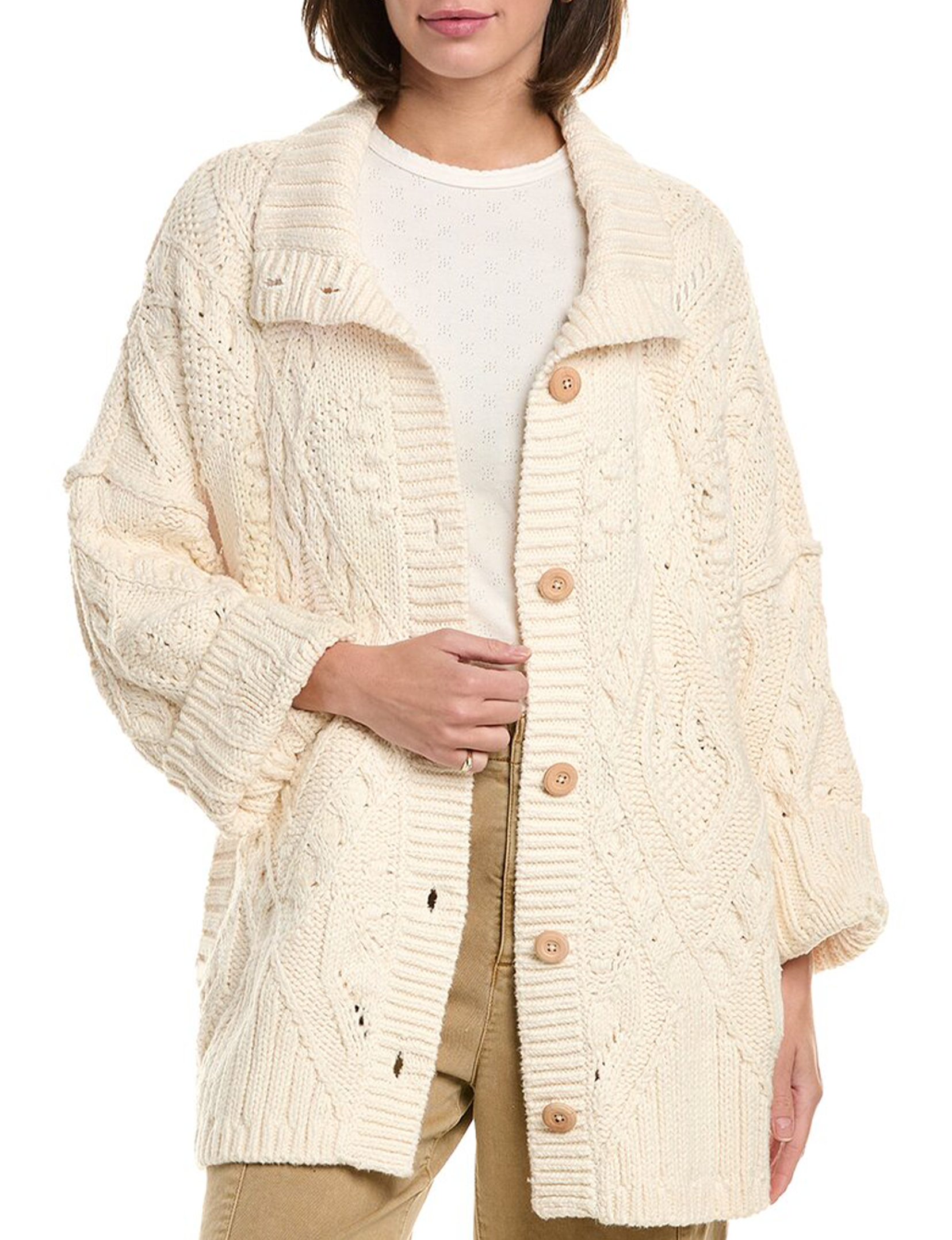 Heart You Cardigan, Ivory