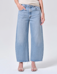 Low Curve Mid Rise Fray Jean, Force