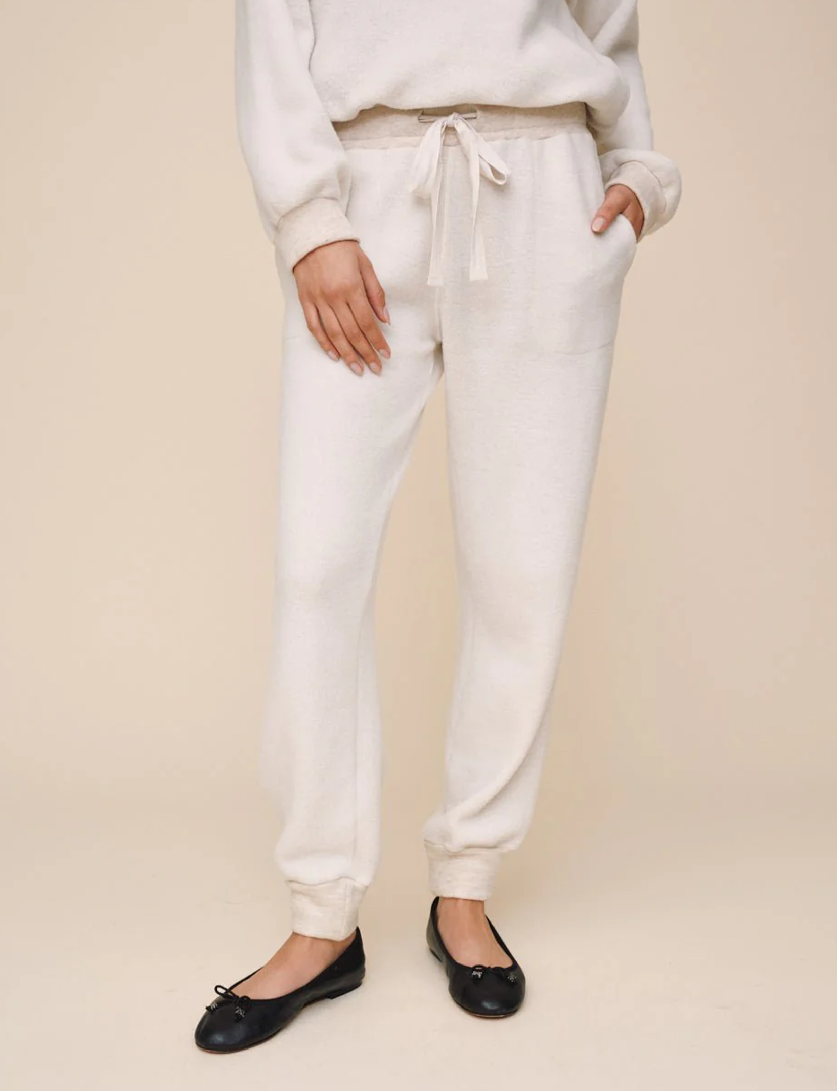 Contrast Sweatpant, Oatmeal