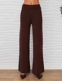 Italian Flared Pant, Chocolate/Brown