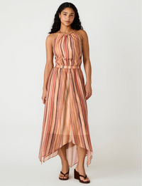 Dalina Dress, Multi/Stripe