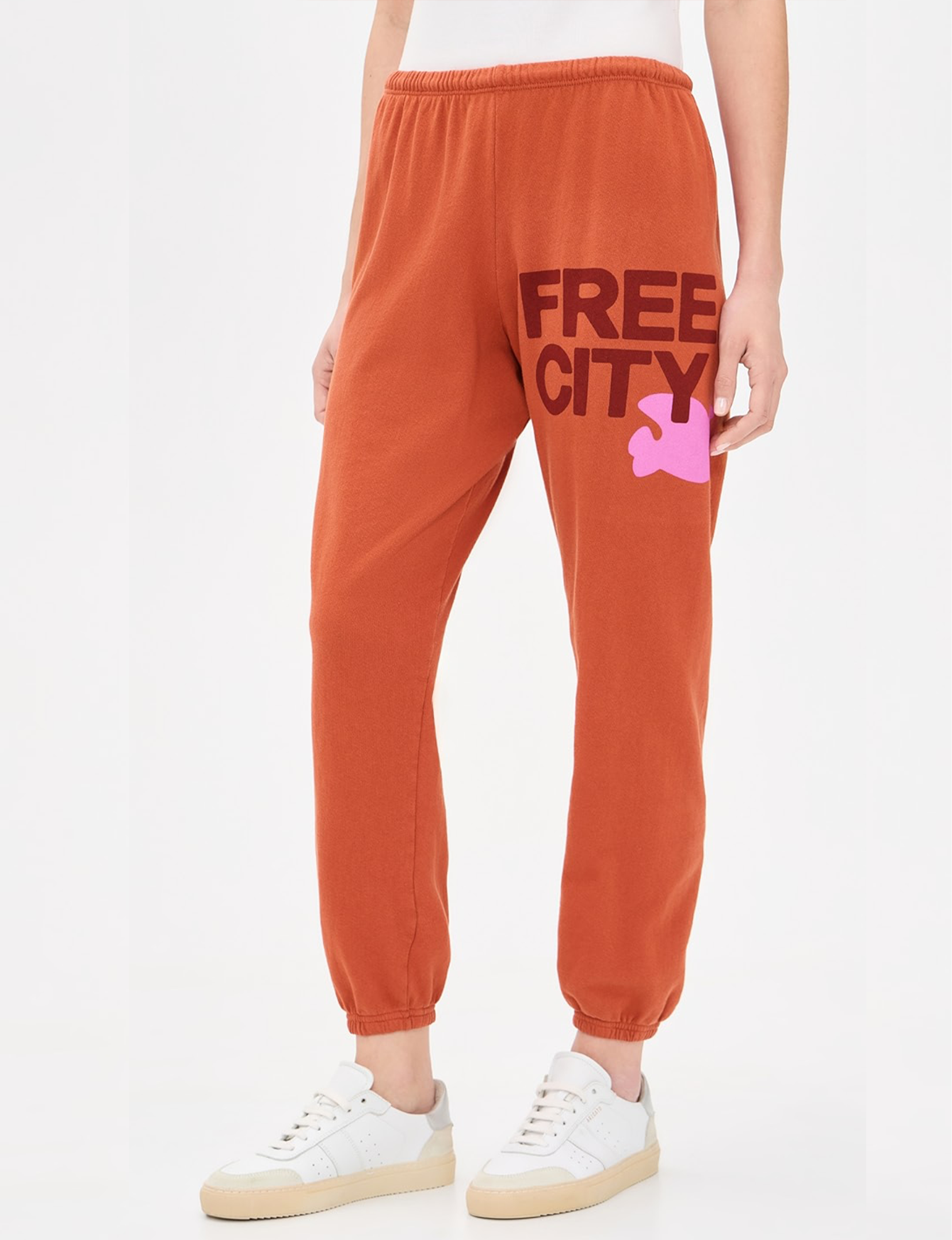 Unisex Flow Sweatpant, Burn Orange