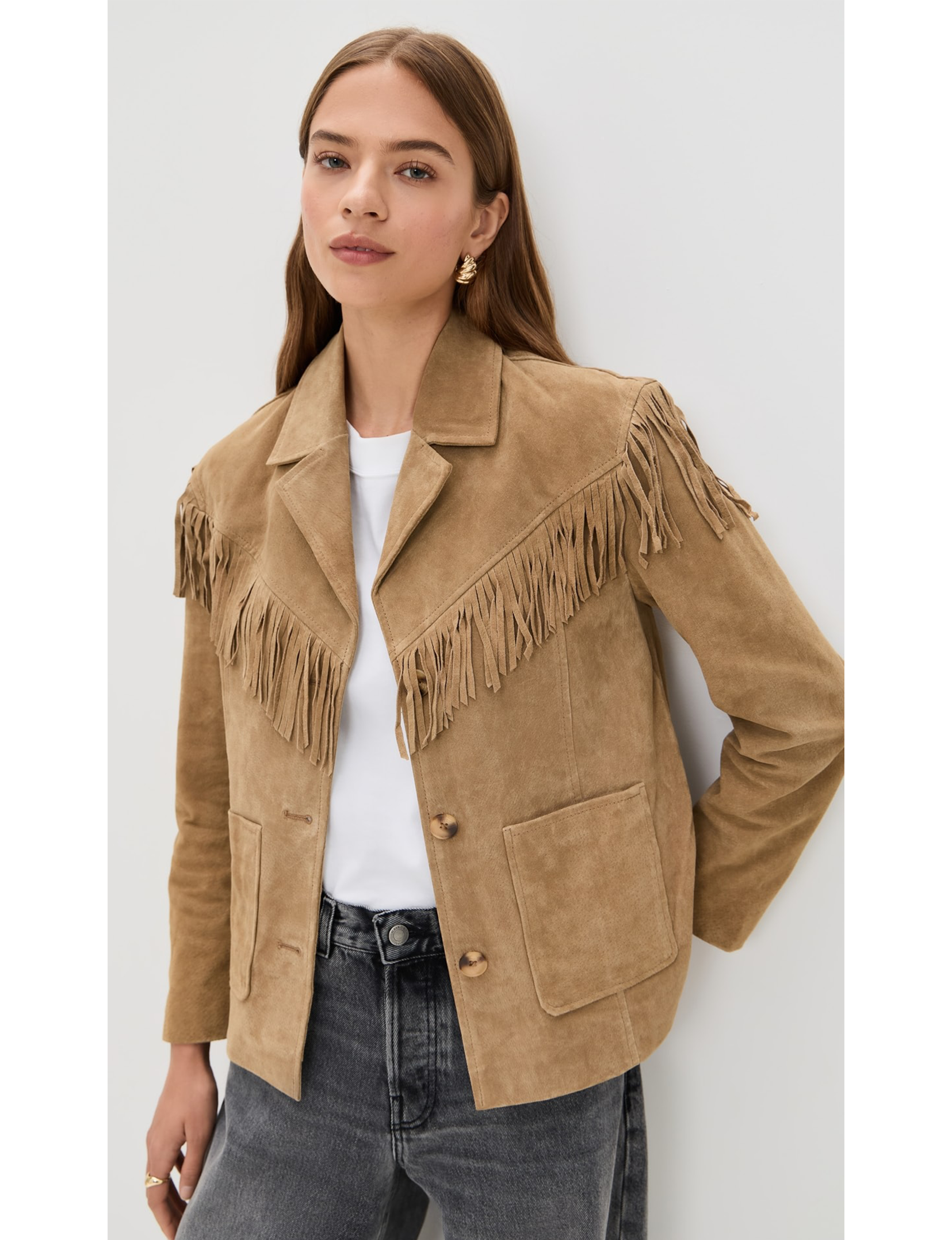 Faux Suede Fringe Jacket, Herbal Therapy