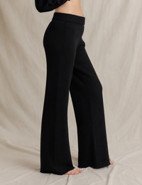 Marley Fleece Pants, True Black