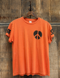 Love Bug Crew Tee, Orange Glow