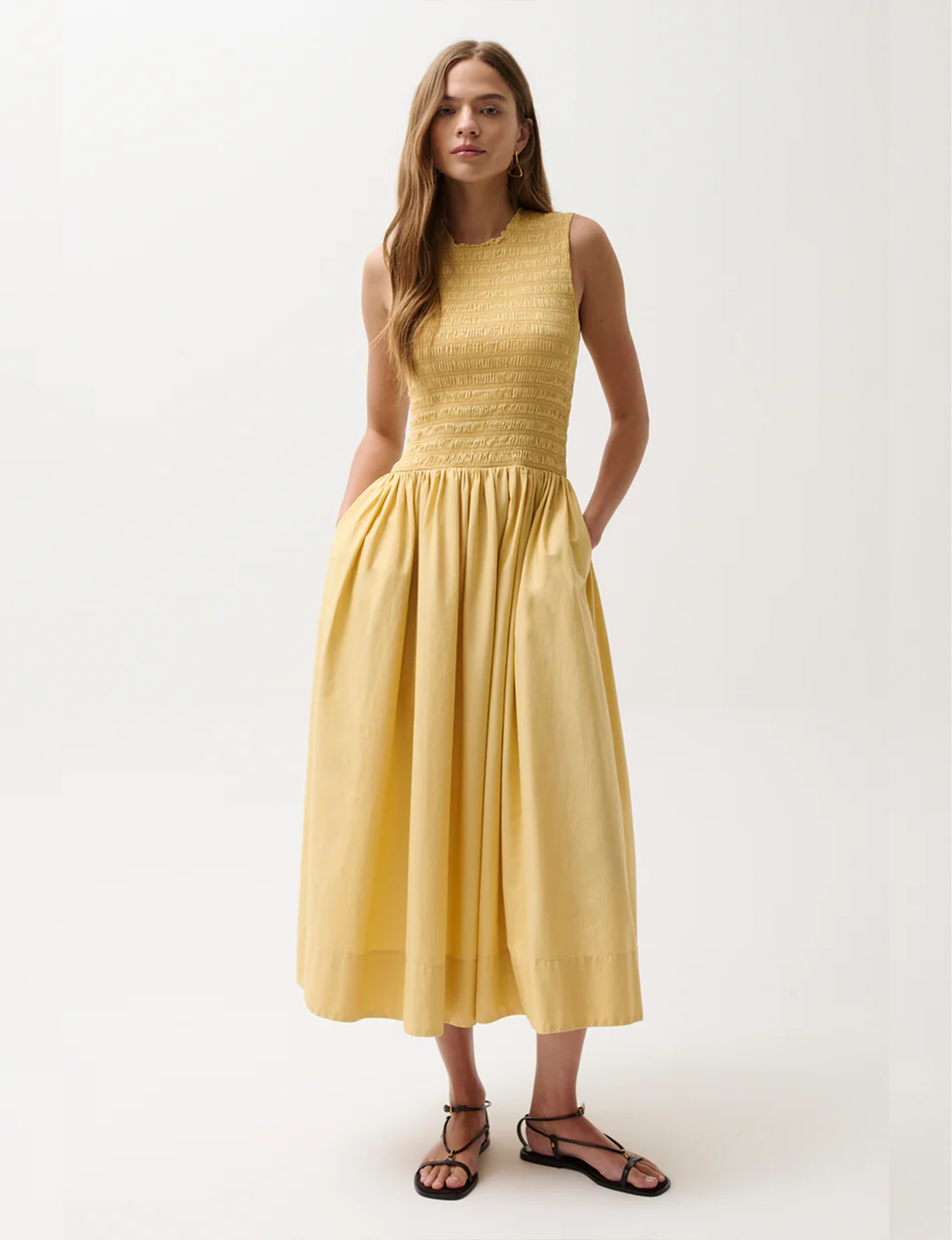 Gladys Dress, Light Tumeric