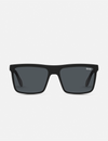 Let It Run Polarized Sunglasses, Matte Black/Smoke