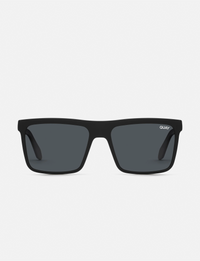 Let It Run Polarized Sunglasses, Matte Black/Smoke