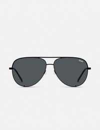 High Key Polarized Sunglasses, Black/Smoke