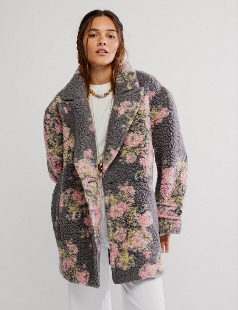 Bali Sweet Attractions Coat, Mockingbird/Combo