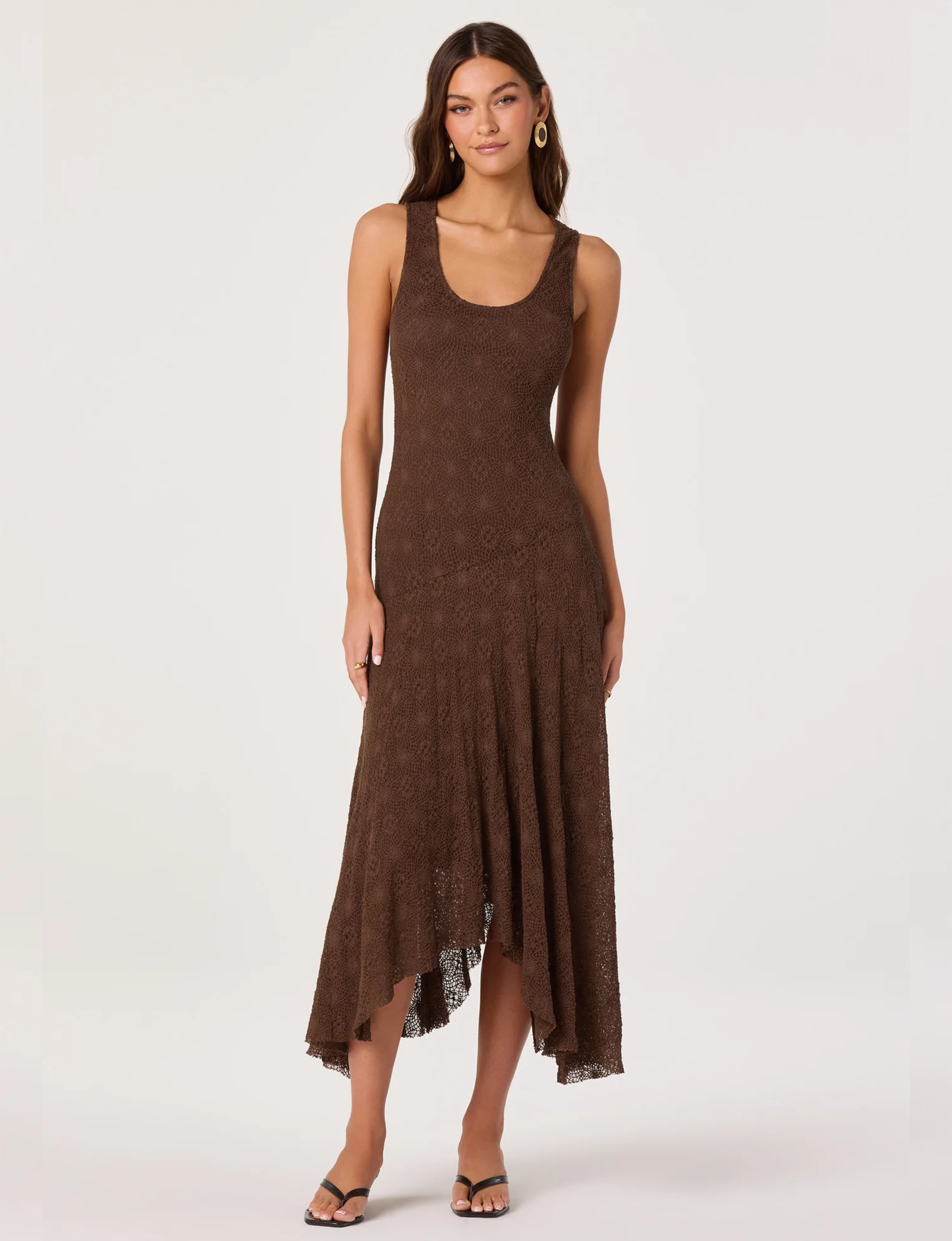 Freida Dress, Brown