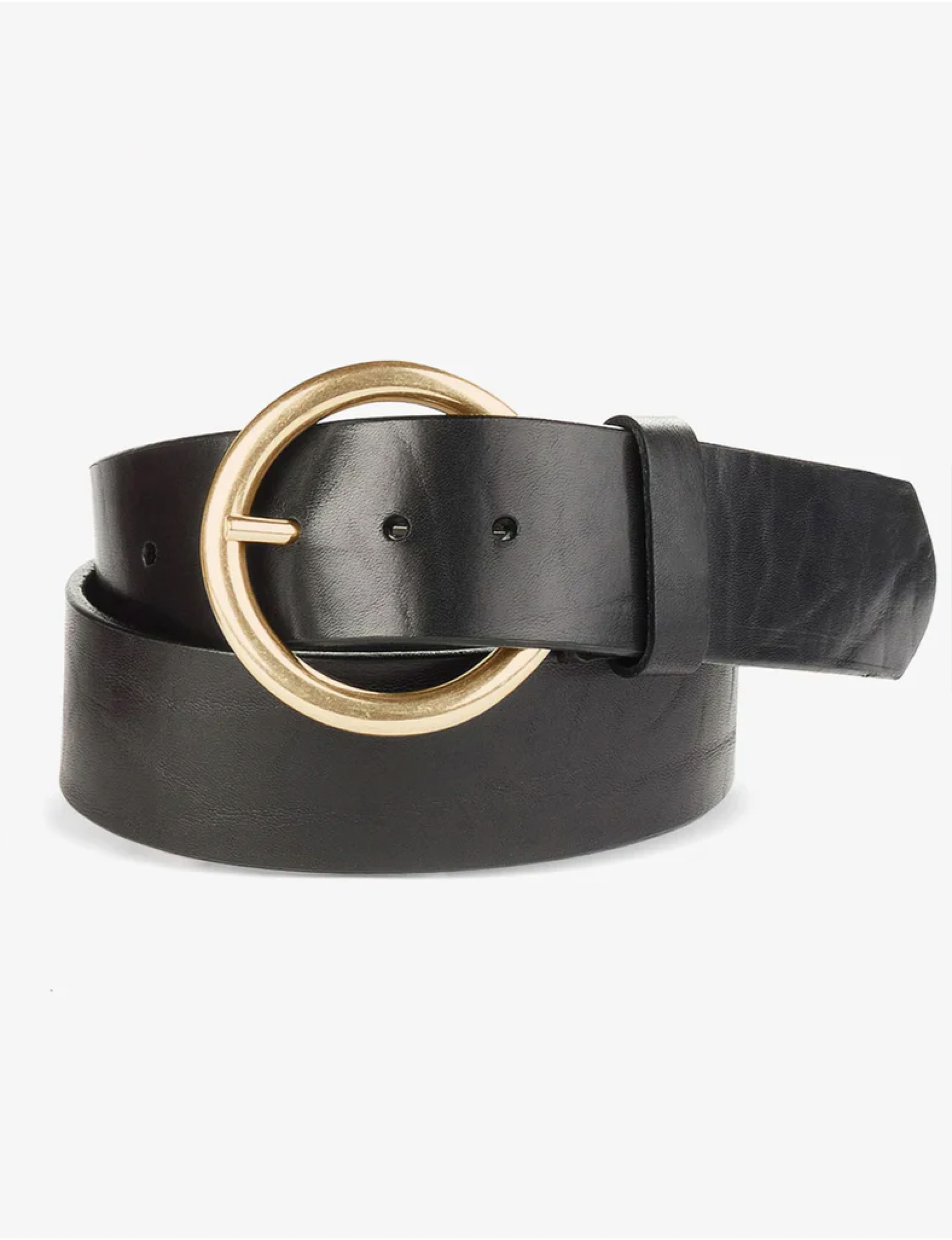 Vika Bridle Belt, Black/Gold