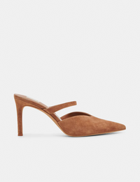 Kanika High Heels, Pecan Suede