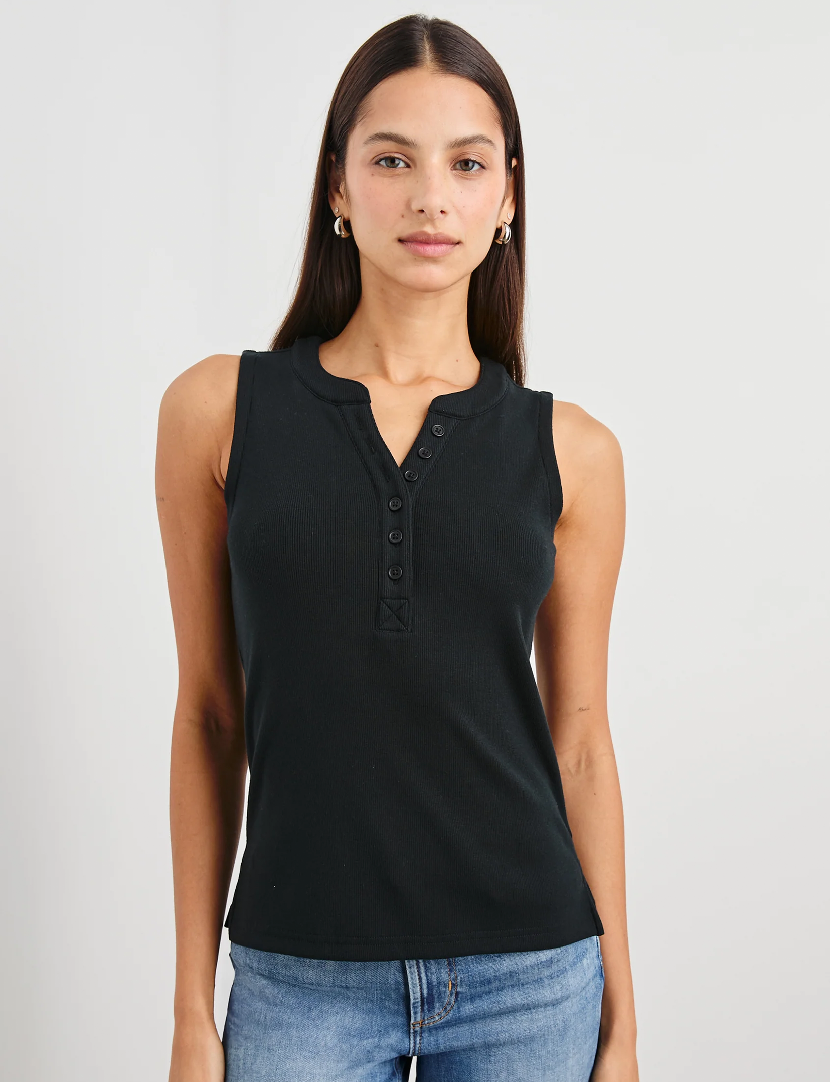 Mayla Tank Top, Black