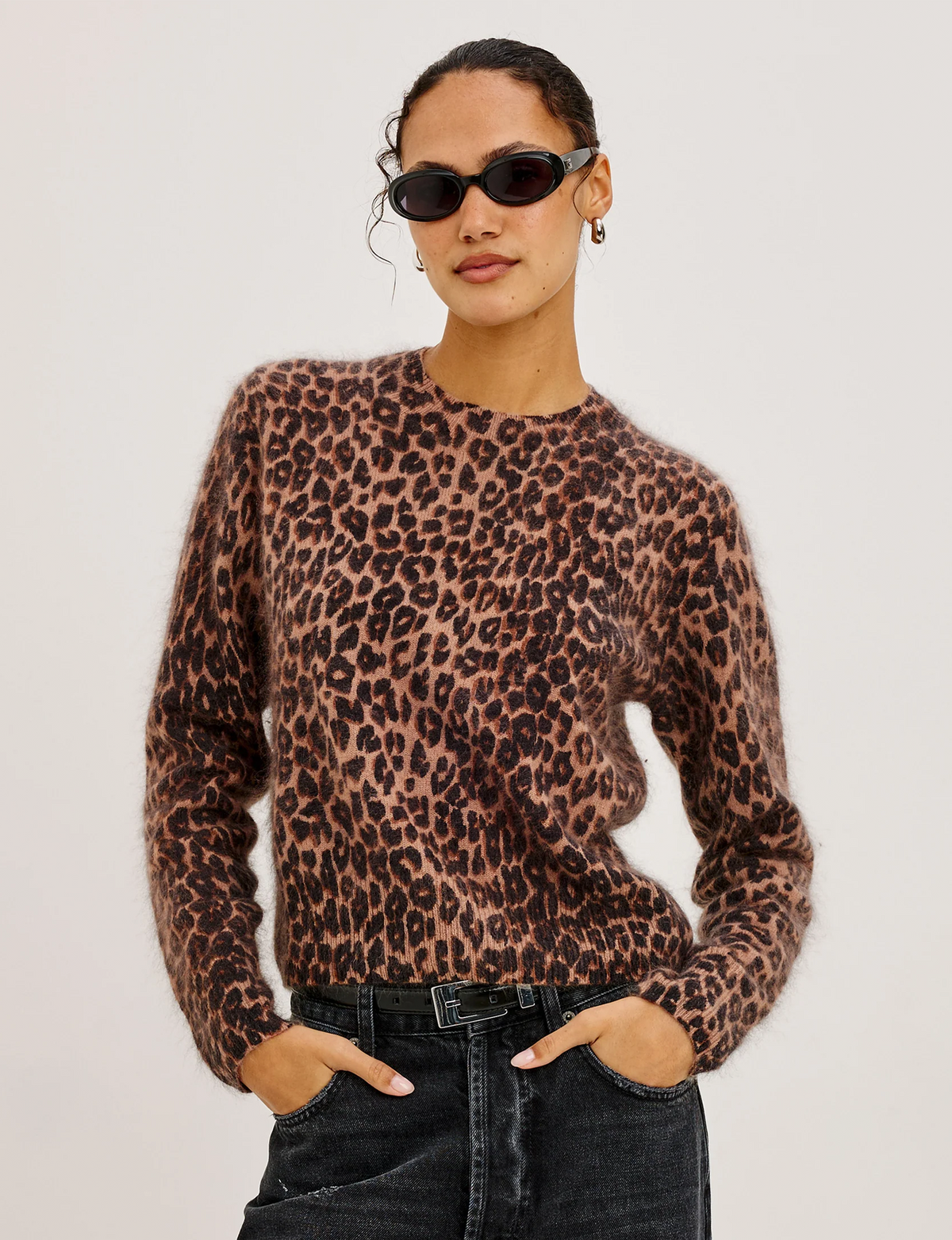 Sofia Sweater, Brown Nala