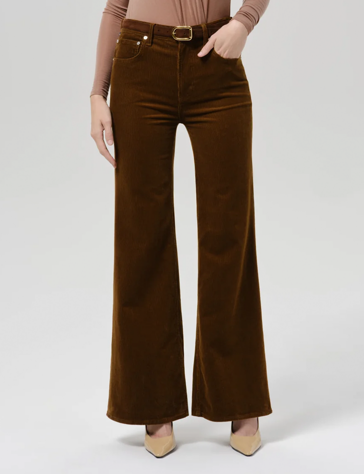 Kimberly 70's Flare, Manuka Corduroy