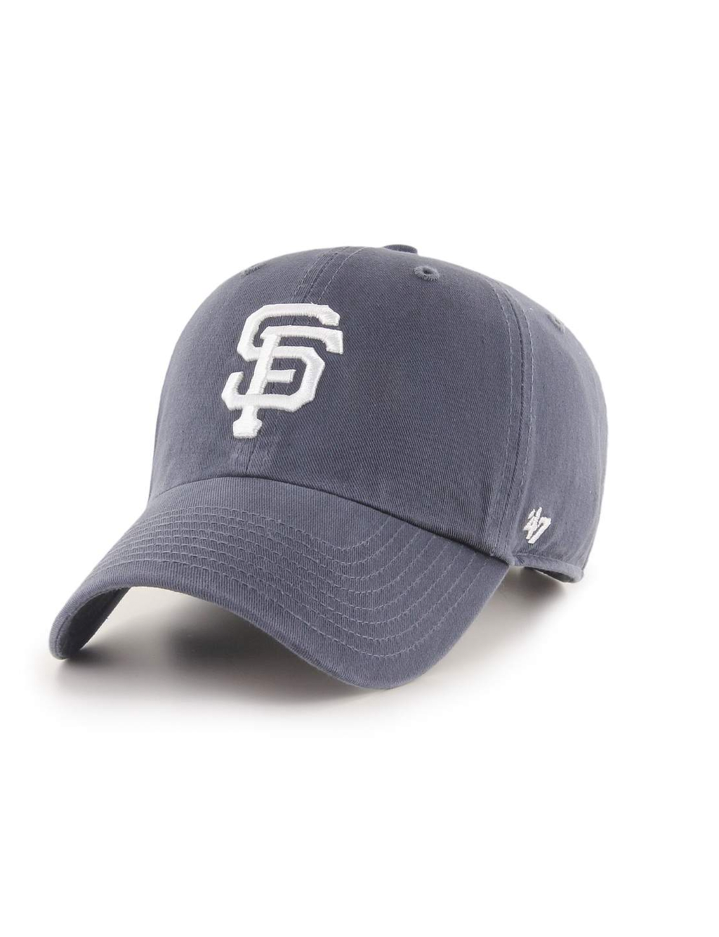 SF Giants Basic Ball Cap, Vintage Navy/White