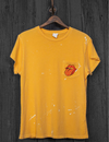 Rolling Stones Pocket Tee, Golden Rod