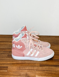 Adidas High Top Sneaker, Pink