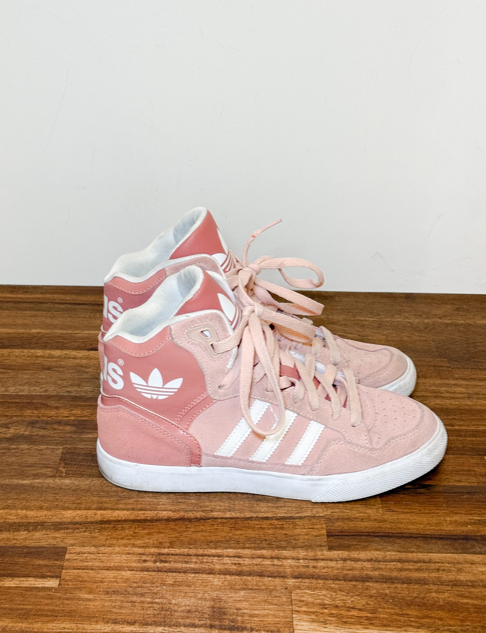 Adidas High Top Sneaker, Pink