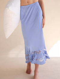 Long Lost Lover Half Slip, Cashmere Blue