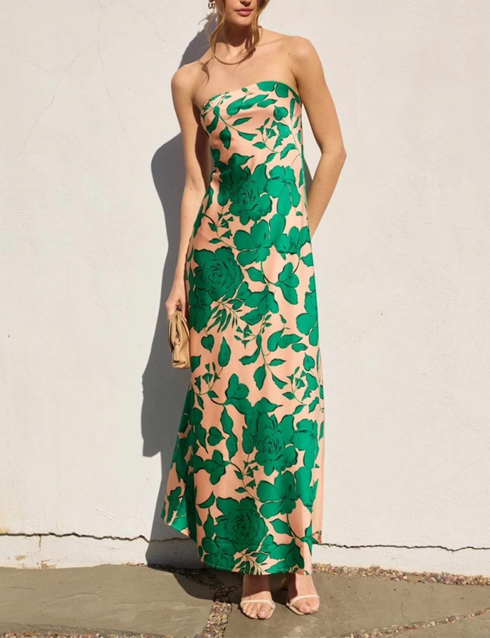 Heavy Heart Maxi Dress, Lush Meadow