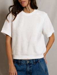 Kennedy Fleece, White