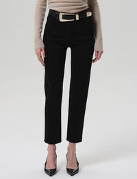 Caia Straight Leg, Plush Black