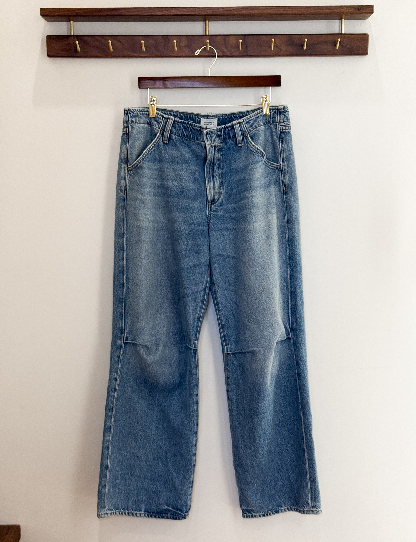 Citizens Of Humanity Relaxed Wide Leg Jeans, Medium Wash