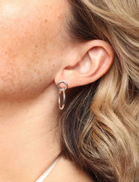 Ven Hoops 1", Silver