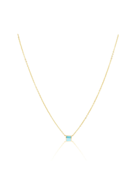 Willow Necklace, Turquoise