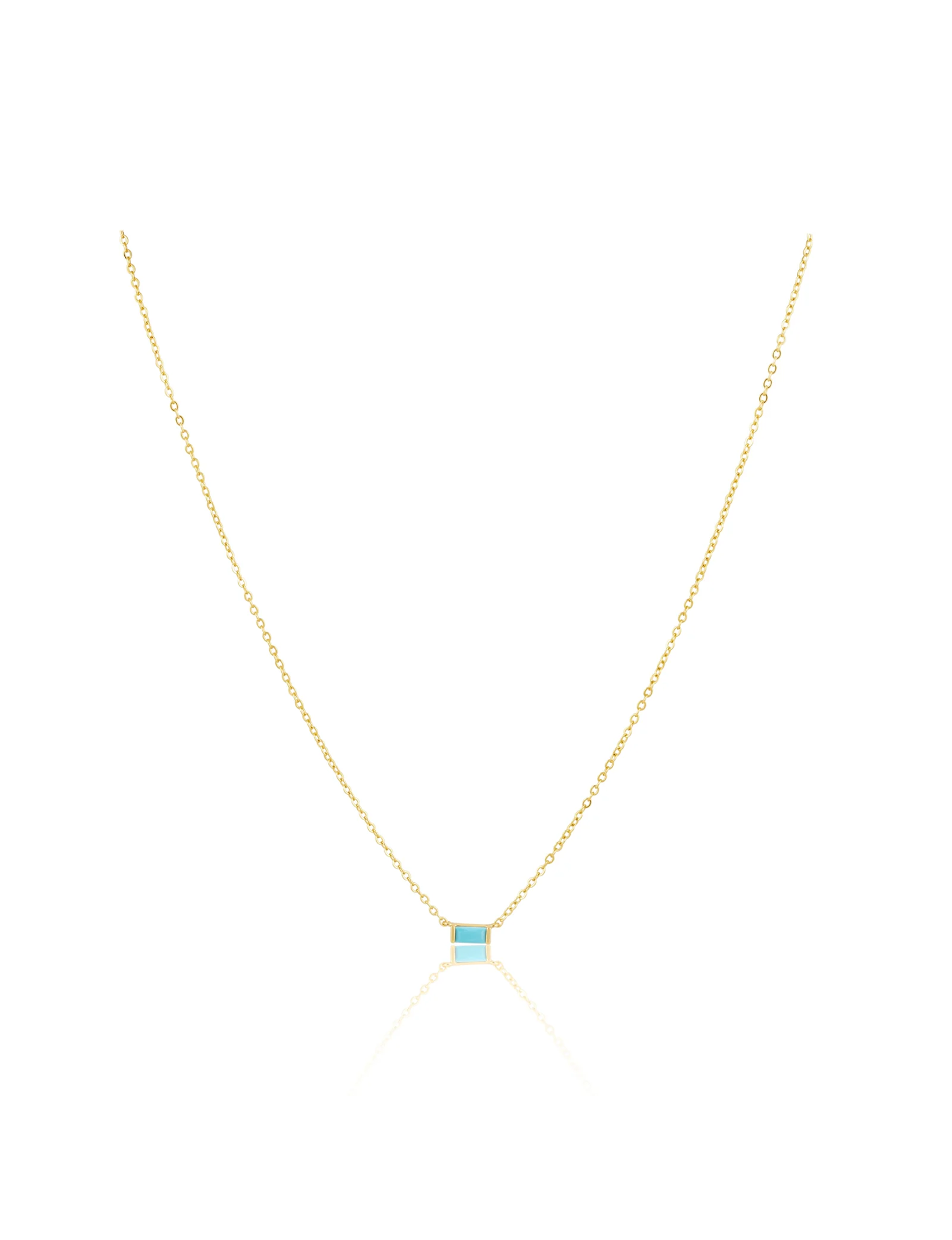 Willow Necklace, Turquoise