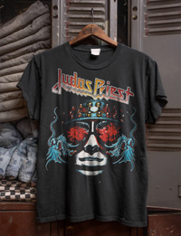 Judas Priest World Tour Crew Tee, Coal