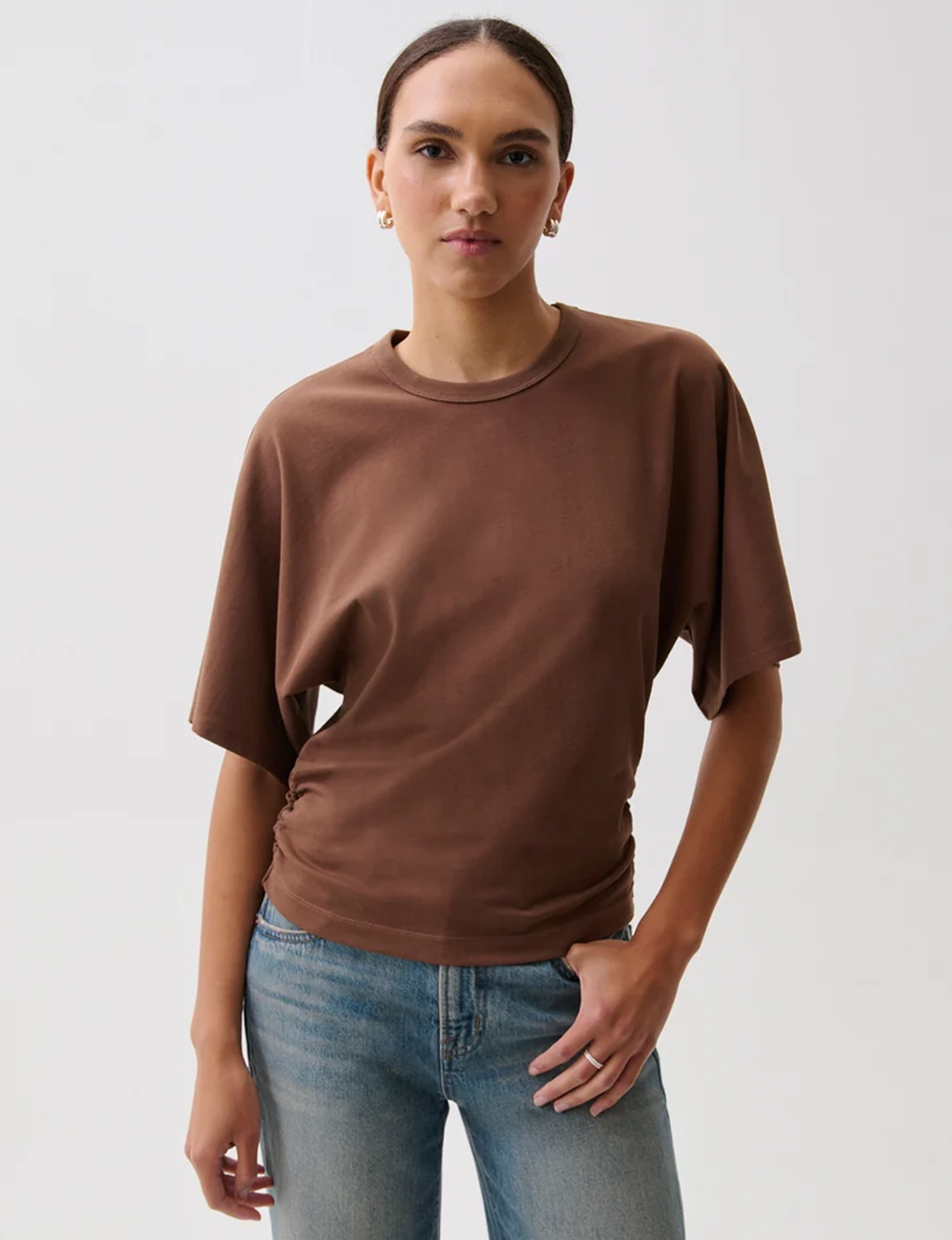 Veronica Kimono Fitted Tee, Lindt