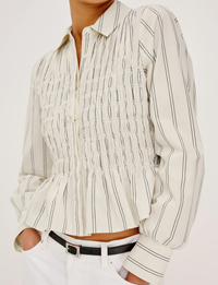 Bradshaw Top, Palma Stripe